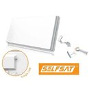 SelfSat Flachantenne H30D Single Antenne HD-Ready inkl....
