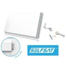 SelfSat Flachantenne H30D4 Quad Antenne HD-Ready inkl....