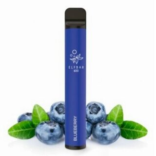 10x Elf Bar 600 - Blueberry 20mg/ml Nikotin
