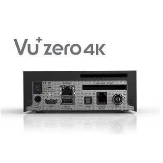 VU+ Zero 4K 1x DVB-C/T2 Tuner Linux Receiver UHD 2160p