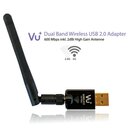 VU+ Dual Band Wireless USB 2.0 Adapter 600 Mbps inkl....