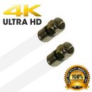 PPC Satkabel Antennenkabel Koaxkabel RG6 Wasserdicht 135dB HD 4K 8k HQ 7mm Weiß 48m