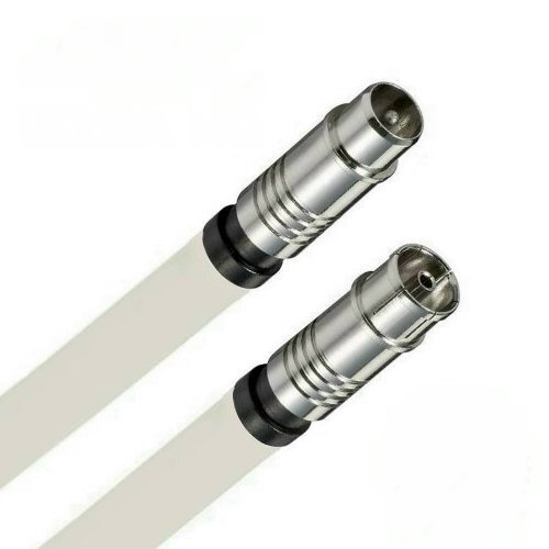 Koaxialkabel 10 Meter - TV Antennenkabel 100dB Für Smart TV & Decoder