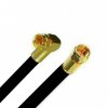 Satkabel Antennenkabel Koaxkabel RG6 Gold Edition Gerade / Winkel 135dB HD 4K 8k HQ 7mm Schwarz 3 Meter