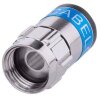 3x Stück F-Stecker 7mm Cabelcon F-6-TD Self Install 5.1 Nitin + Megasat Coax Profi Kabelabisolierer