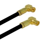 TV Antennenkabel Koaxkabel RG6 Winkel Gold Stecker /...