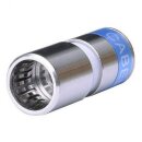 Kompressionszange Rot + Coax Profi Abisolierer + Cabelcon F-SC-56-CX3 5.1 Short F-Quick Kompressionsstecker 80x Stück