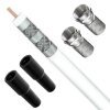 Lokmann Premium Satkabel Antennenkabel Koaxkabel 135dB HD 4K 8k HQ 8mm 7 Meter