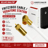 Fritz!Box Cable Vodafone Kabelanschluss Anschlusskabel High Quality 4K 8K HD Winkel / Gerade Weiß 37m