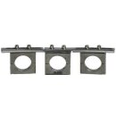 Universal Multifeedhalter 3 fach HQ Alu Guss