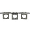 Universal Multifeedhalter 3 fach HQ Alu Guss