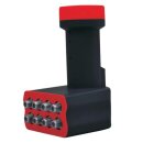 AX Red Eagle Black Buster Premium Octo LNB 0.1 dB 4K 8K...