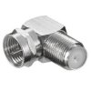 F-Winkelstecker 90° + F-Verbinder Sat Kupplung Buchse / Buchse 20x Winkel 10x Verbinder