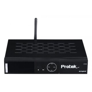 Protek X2 Twin 4K UHD H.265 2160p E2 Linux HDTV Receiver 2x S2 Sat Tuner