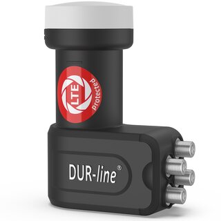 DUR-line Ultra Quad LNB 0.1dB 4K 8K LTE DECT Unterdrckung