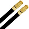 Fritz!Box Cable Vodafone Kabelanschluss Anschlusskabel HD 4K 8k F-Quick Kompressionsstecker Gold HQ Qualität Schwarz 45 Meter
