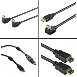 4K UltraHD HDMI Kabel vergoldet Schwarz