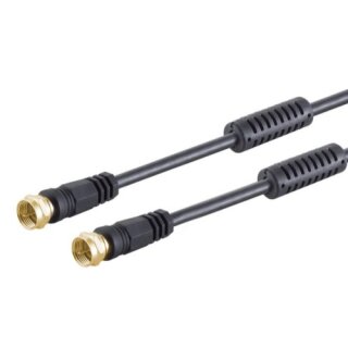 SAT/TV Kabel - F-Stecker, 75 Ohm - Koaxialkabel für TV, HDTV, Radio –  KabelDirekt