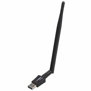 Octagon WLAN Stick USB 2.0 Adapter 300Mbit/s WL038 Optima Schwarz