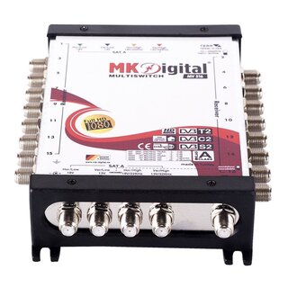 MK Digital MV 5/16 Multischalter Multiswitch SAT Verteiler 5 auf 16 kaskadierbar