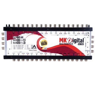 MK Digital MV 17/8 Multischalter Multiswitch SAT Verteiler 17 auf 8 kaskadierbar