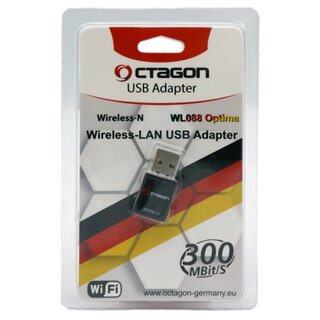 OCTAGON WL088 Optima WLAN 300 Mbit/s USB 2.0 Adapter