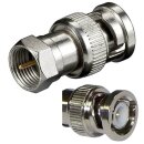 BNC-Stecker auf F-Stecker Adapter 75 Ohm