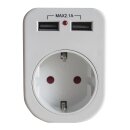 Mehrfachsteckdose Adapter USB Ladeadapter 2,1A