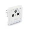 5x MK-Digital Unicable BK Durchgangdose 3 Fach Aufputz + Unterputz HQ Qualität