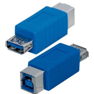 USB 3.0 Adapter Typ A Buchse auf Typ B Buchse 10x Stck