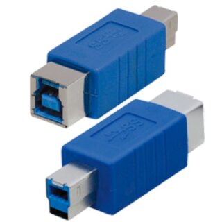 USB 3.0 Adapter Typ B Stecker auf Typ B Buchse