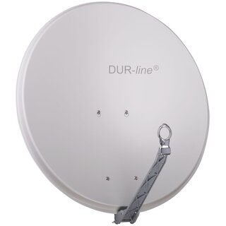 DUR-Line Select 80cm Alu Sat Antenne Spiegel Hellgrau