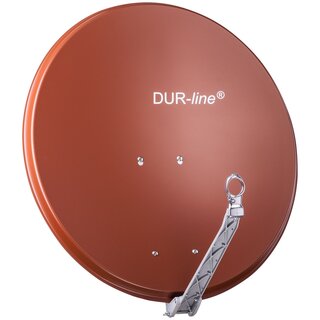 DUR-Line Select 80cm Alu Sat Antenne Spiegel Rot