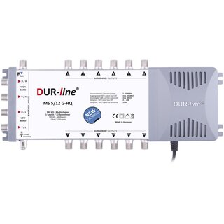 DUR-line MS 5/12 G-HQ Multischalter 4K 8K UHD tauglich