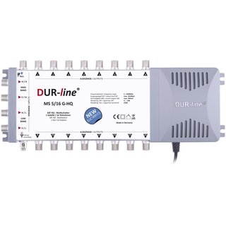 DUR-line MS 5/16 G-HQ Multischalter 4K 8K UHD tauglich