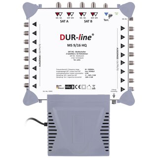 DUR-line MS 9/16 G-HQ Multischalter 4K 8K UHD tauglich