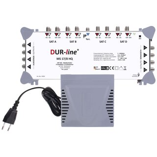 DUR-line MS 17/8 HQ Multischalter 4K 8K UHD tauglich