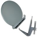 Gibertini SE 100 cm Alu Sat Antenne + 4x Quttro LNB + EMP...