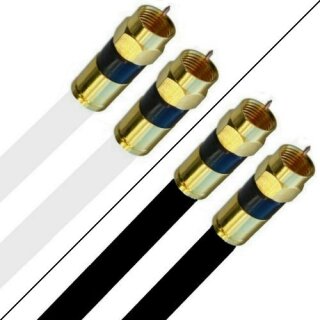 Fritz!Box Cable Vodafone Kabelanschluss Anschlusskabel High Quality Gold 4K 8K HD Wasserdicht 1-30 Meter