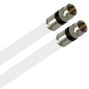 Fritz!Box Cable Vodafone Kabelanschluss Anschlusskabel High Quality Silber 4K 8K HD Wasserdicht Weiss 25 Meter