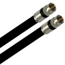 Fritz!Box Cable Vodafone Kabelanschluss Anschlusskabel High Quality Silber 4K 8K HD Wasserdicht Schwarz 13 Meter