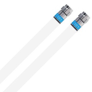 Fritz!Box Cable Vodafone Kabelanschluss Anschlusskabel Cabelcon F-6-TD 5.1 4K 8K HD Weiss 9 Meter