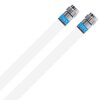 Fritz!Box Cable Vodafone Kabelanschluss Anschlusskabel Cabelcon F-6-TD 5.1 4K 8K HD Weiss 9 Meter