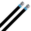 Fritz!Box Cable Vodafone Kabelanschluss Anschlusskabel Cabelcon F-6-TD 5.1 4K 8K HD Schwarz 12 Meter