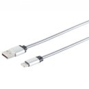 Schnellladekabel Schnell Datenkabel Silber High Quality 1...