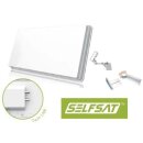 SelfSat Flachantenne H30D2 Twin Antenne HD-Ready inkl....