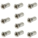 10x F-Stecker 7mm Breite Mutter HQ Qualitt