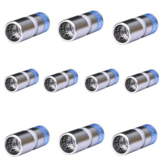 10x Cabelcon F-SC-56-CX3 5.1 Short F-Quick Kompressionsstecker