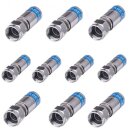 10x F-Kompressionsstecker 7mm Cabelcon F-56-CX3 7.0 QM...