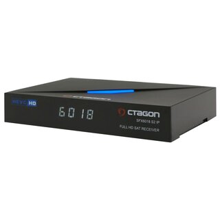 Octagon SFX6018 S2+IP Full HD Sat IP-Receiver Linux E2 & Define OS, DVB-S2, 1080p, HDMI, USB, LAN